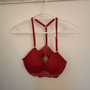 Red bralette